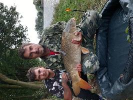 28.8.2020, od: Tomáš Verner (Kapr - 15 kg, 89 cm)